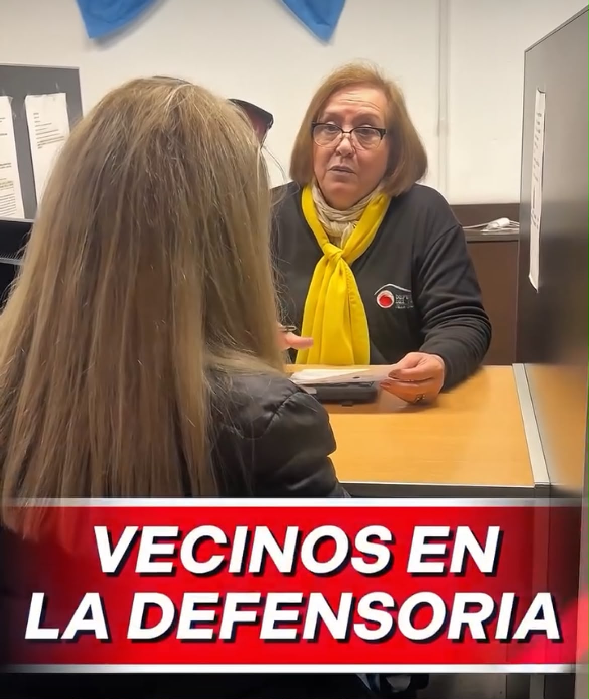 Vecinos en la Defensoría